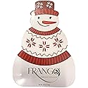 Frango Dark Mint Chocolates Snowman Gift Box - 4.62 oz (130g) - Limited Edition Holiday Chocolate - Classic Chicago Mint Truffles