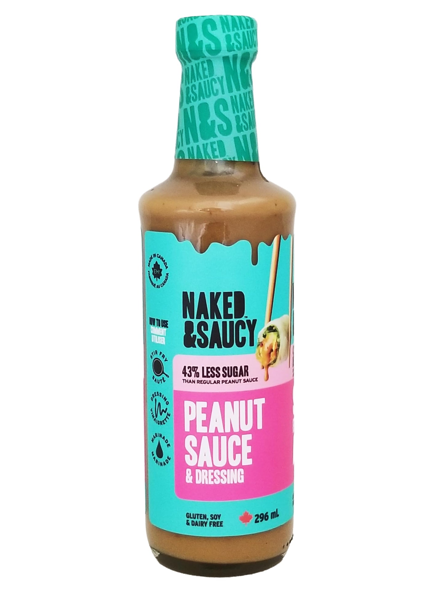 Naked Peanut Sauce, 296 ML