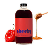 Cheeky Cocktails Habanero Hot Honey Syrup, Bar Quality, Mixes Easily, Real Grade A Wildflower Honey, No Artificial Flavors or Preservatives, 16 Fl Oz