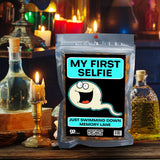 My First Selfie Trail Mix for Adults and Teens Stocking Stuffers for Dad Jokes Fun Easter Basket Ideas Spicy Gourmet Snack Gift Assorted Nuts Crunchy