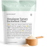 BIG BOLD HEALTH Organic Himalayan Tartary Buckwheat Flour - Gluten Free | Rich in Polyphenols & Antioxidants | 100% USDA Organic Grain-Free Flour |