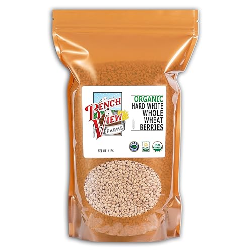 Organic Hard White Wheat Berries