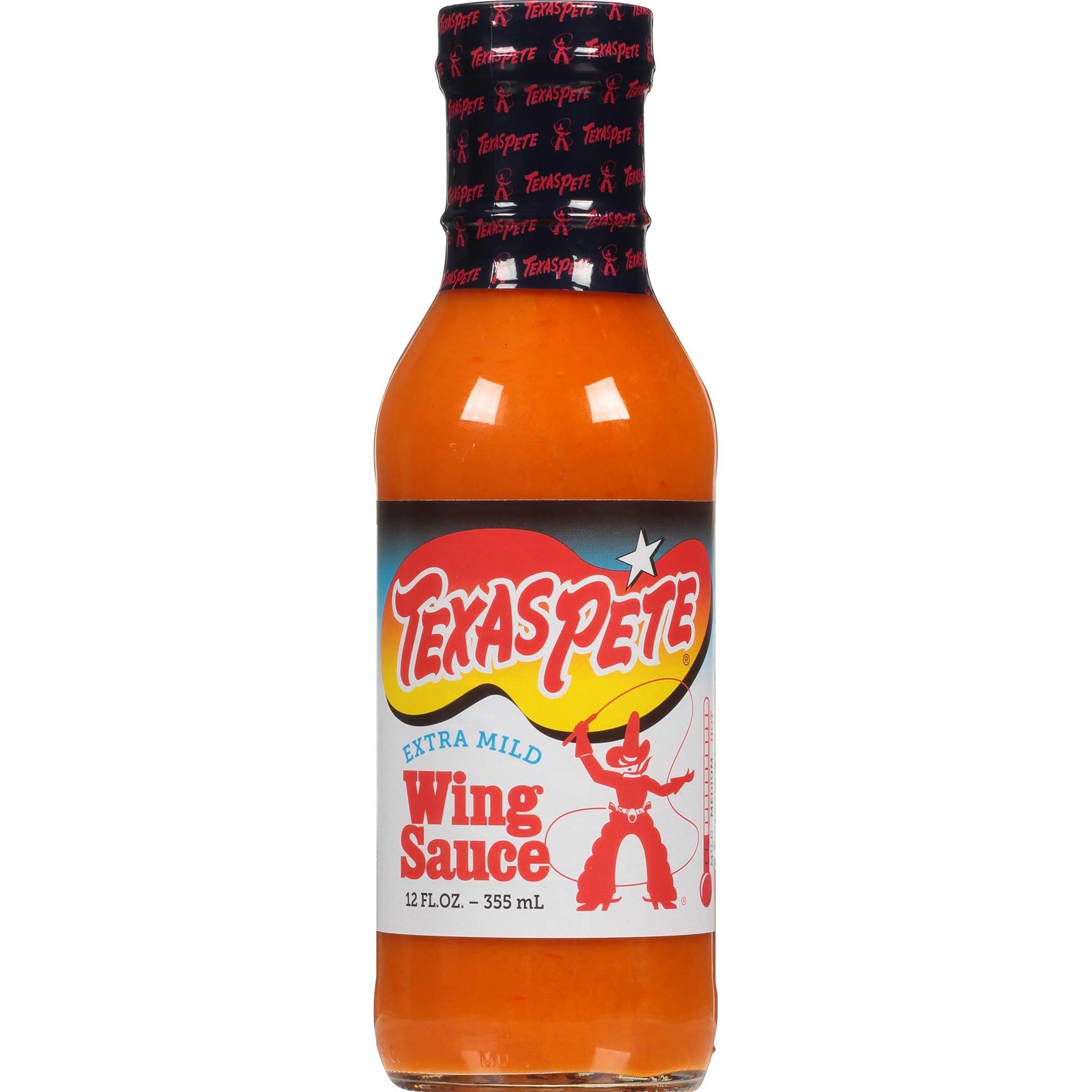 Texas Pete Extra Mild Wing Sauce, 12 Fluid Ounce - 12 per case.
