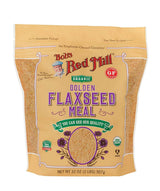 Bob's Red Mill Organic Golden Flaxseed Meal, 32 oz (Pack of 2)