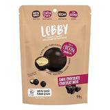 Lebby Chickpea Dark Chocolate Snack, Gluten-Free, Non-GMO, Vegan, Kosher, Guilt-Free 3.5 Oz 6 Pack