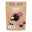 Lebby Chickpea Dark Chocolate Snack, Gluten-Free, Non-GMO, Vegan, Kosher, Guilt-Free 3.5 Oz 6 Pack