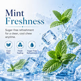 Remineralizing Chewing Gum for Enamel Strength, 240 Count Nano Hydroxyapatite Gum with Xylitol Sugar Free Oral Care Mints for Fresh Breath and Dry