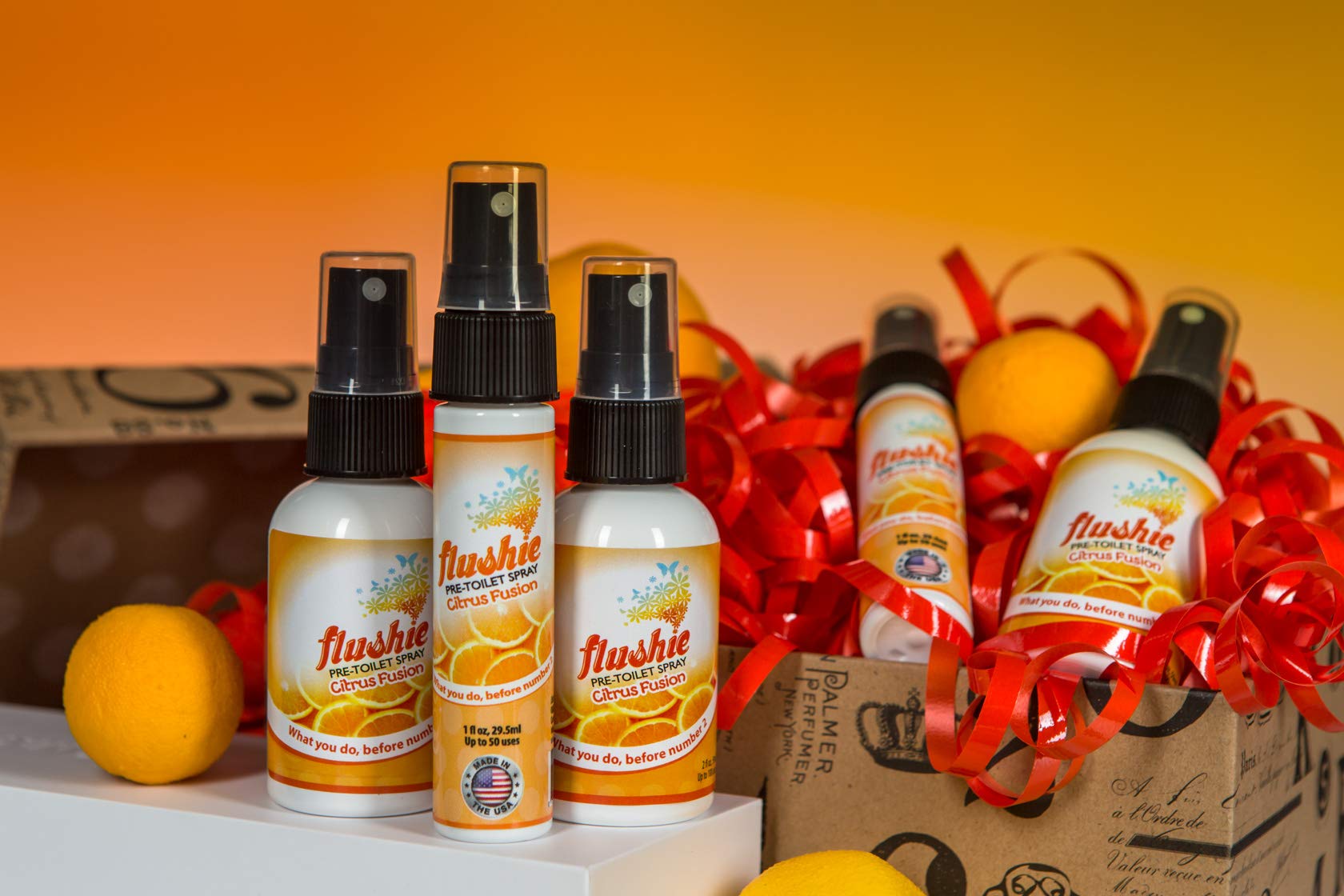 Flushie Pre-Toilet Spray for Poop Travel Size Toiletries Bathroom Spray for Poop Spray for Toilet Deodorizer Traveling Essentials Poop deodorizer Poop