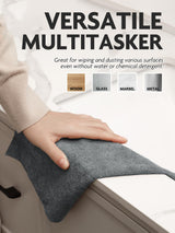 Fantasticlean Microfiber Cleaning Cloth Roll -75 Pack, Tear Away Microfiber Towels, 12" x 12", Reusable, Washable, Scratch Free, Ultra Absorbent