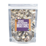 Essential Spice Dried Organic Maitake Mushrooms, 4 oz - Whole, Rich Umami Flavor & Frilly Texture - Ideal for Soups, Stir-Fries, Broths & Risottos