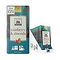 Endangered Species Dark Chocolate Bar w/Cranberries & Almonds (72% cocoa)