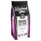 Wicked Joe Coffee Whole Bean Sumatra, Medium Roast, 12-Ounce Bag (Pack of 6)