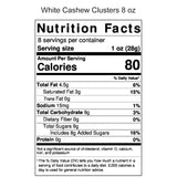 Amish Home Made Candies - Three 8 oz. Bags (White Cashew Clusters)