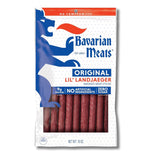 Bavarian Meats Lil' Landjaeger Meat Sticks, Smoked Sausage Protein Snacks, Zero Sugar, Great Source of Protein, Gluten Free, Keto Friendly Low Carb