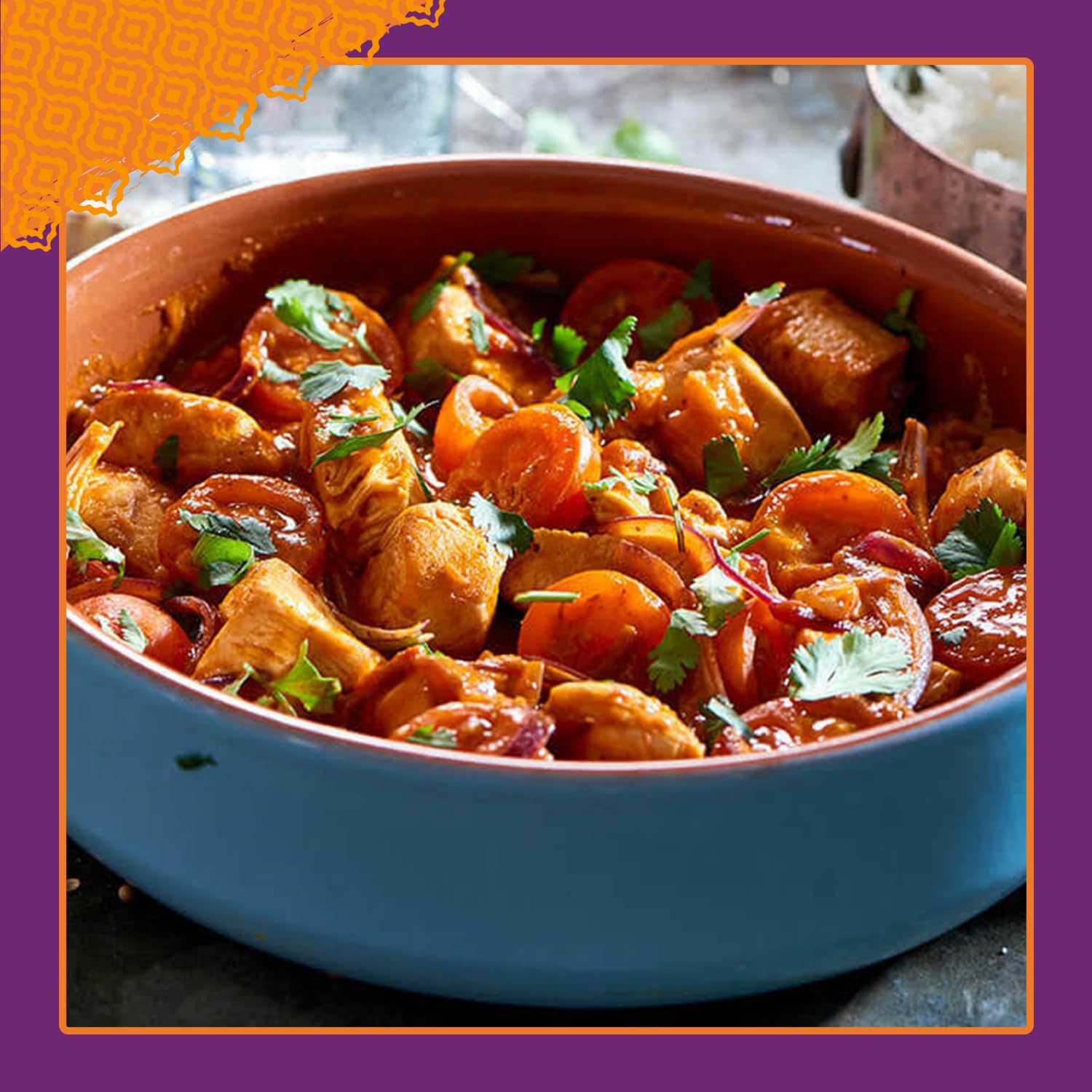 Patak's Butter Chicken Spice Paste, Mild Indian Curry with 8 Expertly Blended Spices, Gluten-Free & Vegan, Flavorful Base for Home Cooking & More, 10
