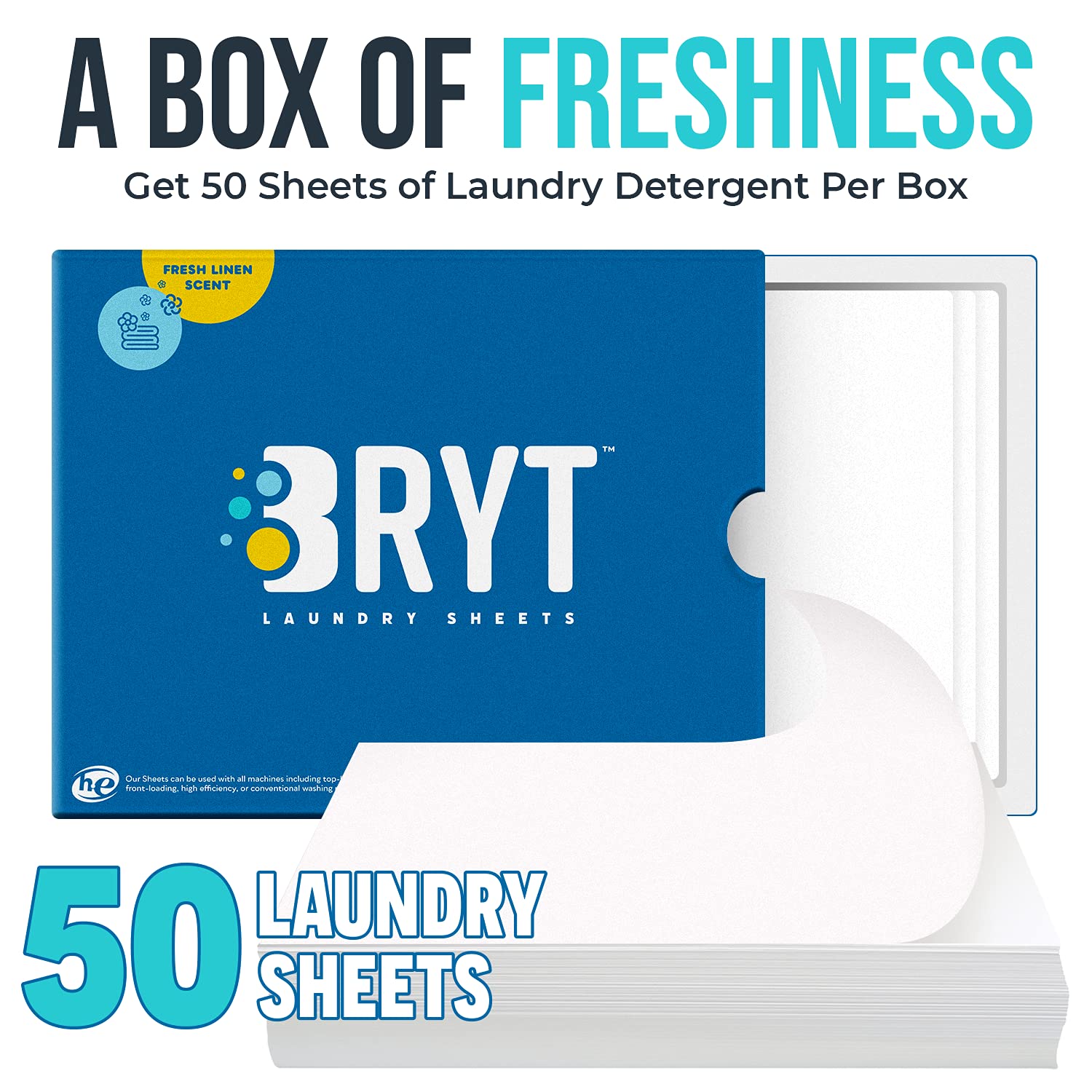 Laundry Detergent Sheets | Biodegradable, No Mess, Eco Friendly Laundry Detergent Strips for Home, Dorm, Travel, Camping | Zero Waste & Plastic Free