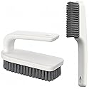 2 Pack Scrub Brush Laundry Cleaning Brush Soft Bristle Household Cleaning Brushes Carpet Brush Upholstery Brush Small Scrubbing Brush Stain Remover
