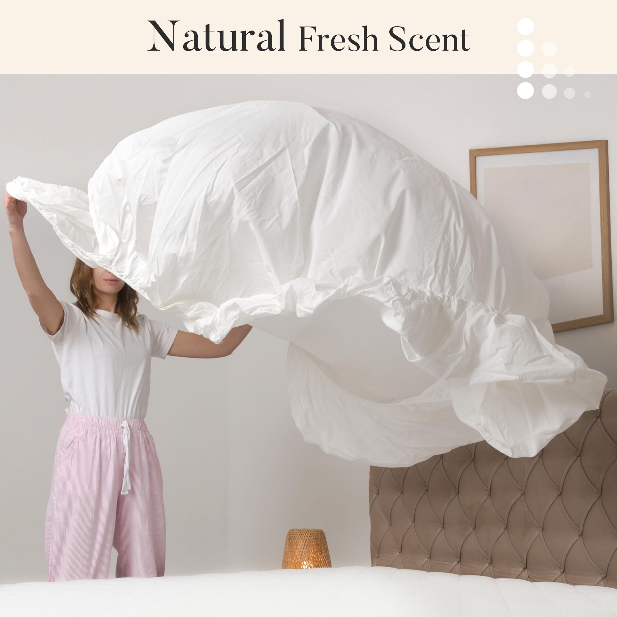 Zinshine Laundry Detergent Sheets - Eco Friendly Laundry Washing Sheets, Hypoallergenic, Free & Clear Scent, for Hotels, Dorm, Travel, Camping