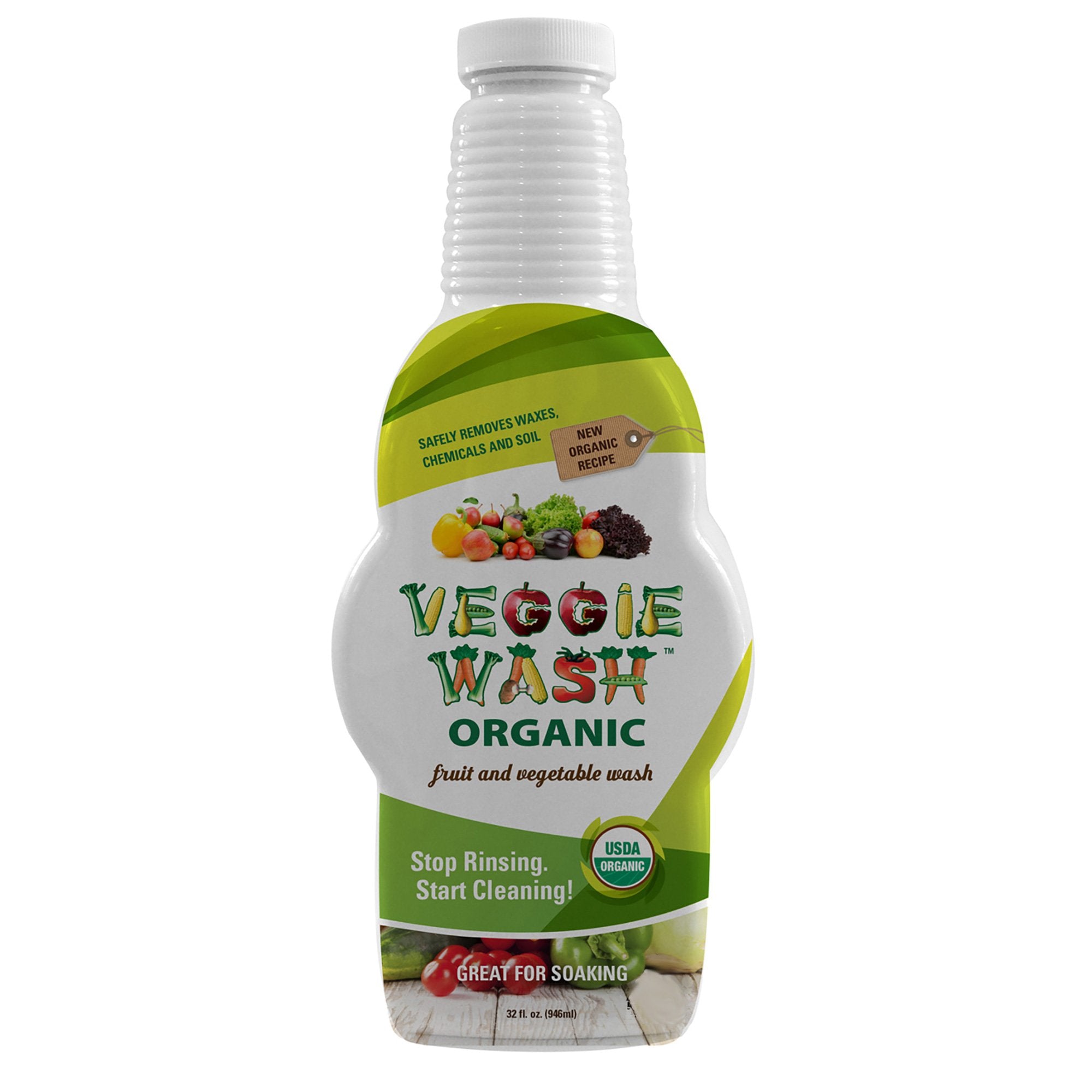 Veggie Wash Fruit & Vegetable Wash, 32-Fluid Ounce, Pack of 2