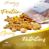 Oregon Farm Fresh Snacks Crater Lake Crunch Spicy Snack Mix - Hand-Blended Mixed Nuts Pub Mix - Sunflower & Pumpkin Seeds, Almonds, Roasted Salted
