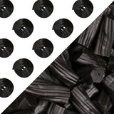 Black Licorice Bits by Its Delish, 3 lbs Bulk Bag | Black Licorice Twist Nibs Kosher Candy
