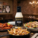 Baumhower's Legendary White BBQ Sauce | Alabama White Barbecue Sauce | Tangy Creamy Mayonnaise-Based | Smoked Chicken & Pulled Pork | 16.9 fl oz