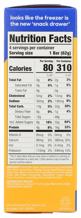 Yasso Creamy Mango Greek Yogurt Bars, 14 FZ