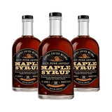 Lincoln County Reserve 100% Pure Maple Syrup with Robust Taste - 100% Pure Artisan Maple Syrup - Made in the USA, 24 oz Glass Bottle 3 Pack