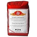 Jumpy Monkey® Coffee Good Morning Blend Whole Bean Coffee, Medium Dark Roast Arabica Coffee, For Cold Brew, French Press, Espresso Machine, 16 Ounce
