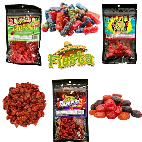 Sweet, Sour & Spicy Gummy Candy. Dulces Enchilados. Chamoy Gummies As Seen on TikTok! Variety Pack (3pack)