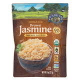 Family Farms Organic Brown Jasmine Rice, Thai Hom Mali, 8 Ounce (Pack of 3)