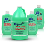 SOILOVE 16oz (3 pack) + Soilove 128oz (1 pack) Liquid Laundry Stain Remover - Powerful Triple-Acting formula Clings, Penetrates and Lifts everyday