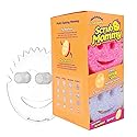 Scrub Mommy Kitchen Sponges (6) + Daddy Caddy Sponge Holder - Scratch-Free Cleaning Sponges for Dishes & Dish Scrub for Multipurpose Cleaning - BPA