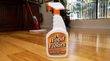 HOWARD Products Wood-N-Floors Hardwood Floor Cleaner for Hardwood, Laminate, and Engineered Surfaces, Wood Floor Cleaner Spray for Luxury Vinyl Plank