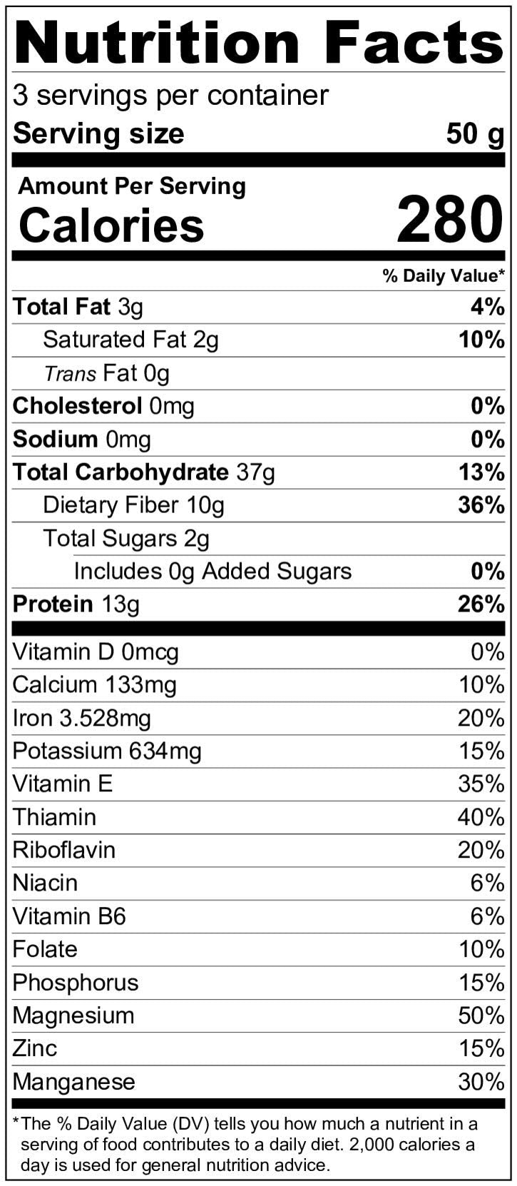 Jamaican Porridge Mix by Creation Foods - Nutritional and Energizing Hot or Cold Morning Cereal (Almond Porridge Mix, 6 Pack)
