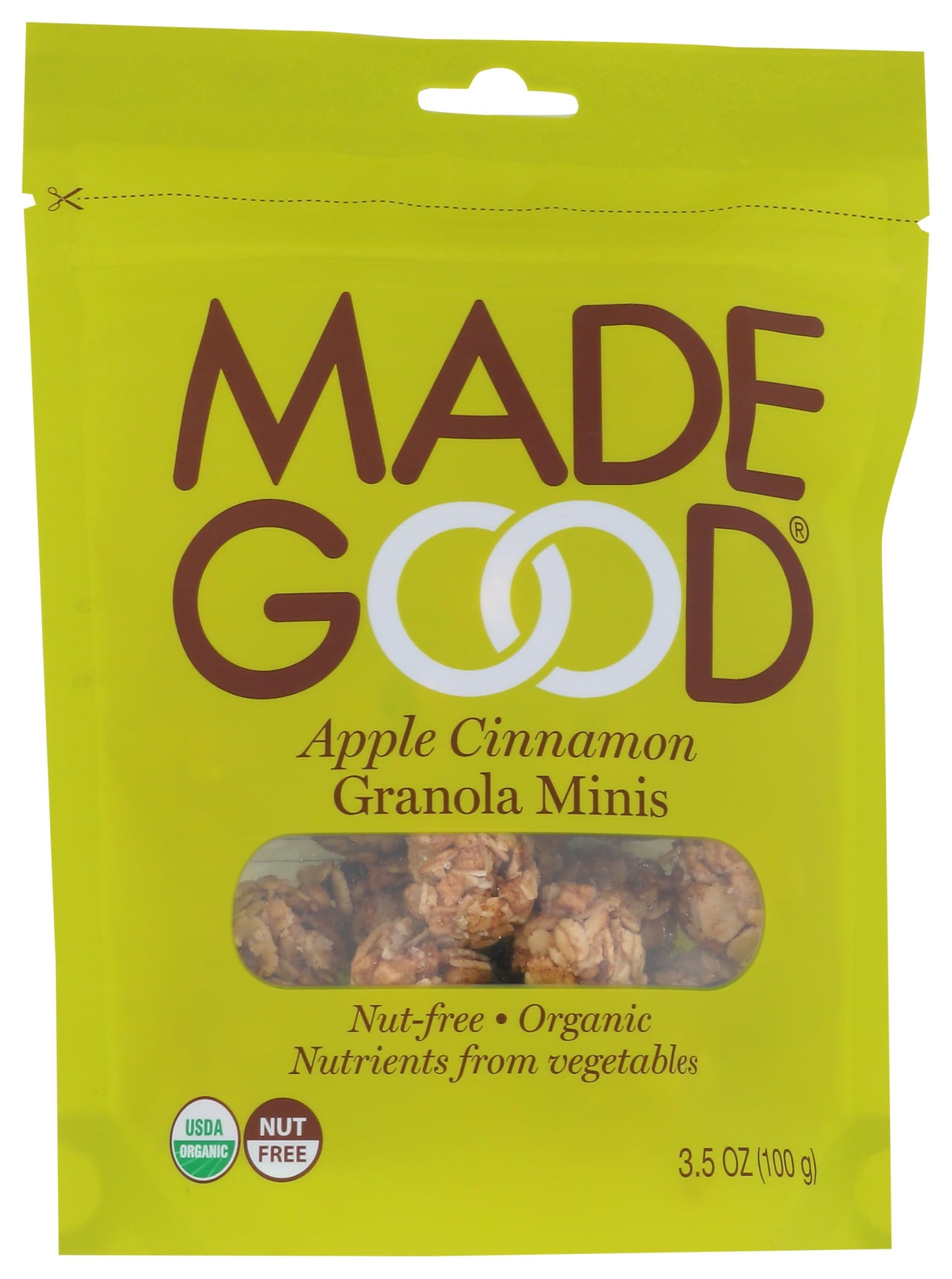 Madegood Granola Apple Cinnamon, 3.5 oz