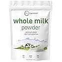 Micro Ingredients Whole Milk Powder, 4 lb | Pasture-Raised, rBST-Free | Pure & Rich in Protein | Ideal for Baking & Everyday Use | Non-GMO, Gluten-Free, Premium Grade