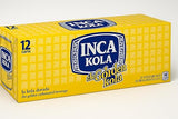 "Inca Kola The Golden Kola - 12 fl oz Cans (Pack of 12) - La Kola Dorada - Peruvian Golden Soda - Carbonated Soft Drink with Unique Sweet Flavor