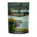 Vigrs Sipping Broth Adaptogenic Herbal Steep Sachets with Savory Seasonings, Heartland Spice Irish Flavor, Vegan, Keto, Gluten Free, Intermittent