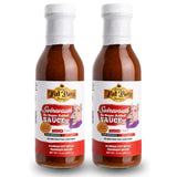 Fat Boy Natural BBQ Swinewaush Sauce PACK OF 2 - Perfect for Beef, Pork, Chicken, Pulled Pork and Ribs - Clean Ingredients, Gluten Free, Keto