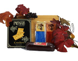 Gift Basket Village - The Board, Gourmet Meat & Cheese Gift Set on Bamboo Cutting Board, Ideal for Any Occasion