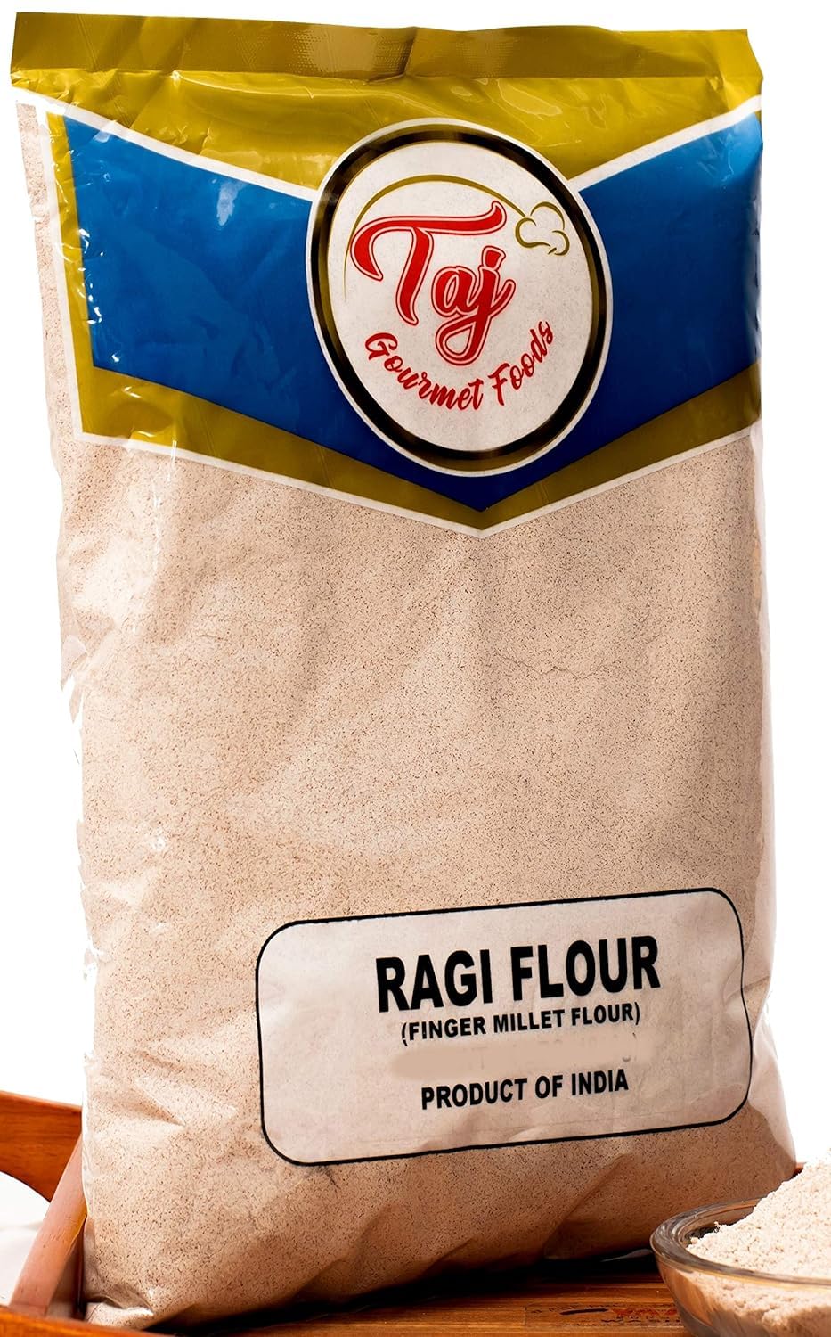 TAJ Ragi Flour, Finger Millet Flour, 2 Pounds