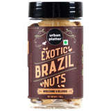 Urban Platter Exotic Raw Brazil Nuts | 3.53 Oz (100g) | Natural, Organic, Fresh, Shelled & Unsalted | Crunchy, Delicious & Healthy Party Snack | Ideal