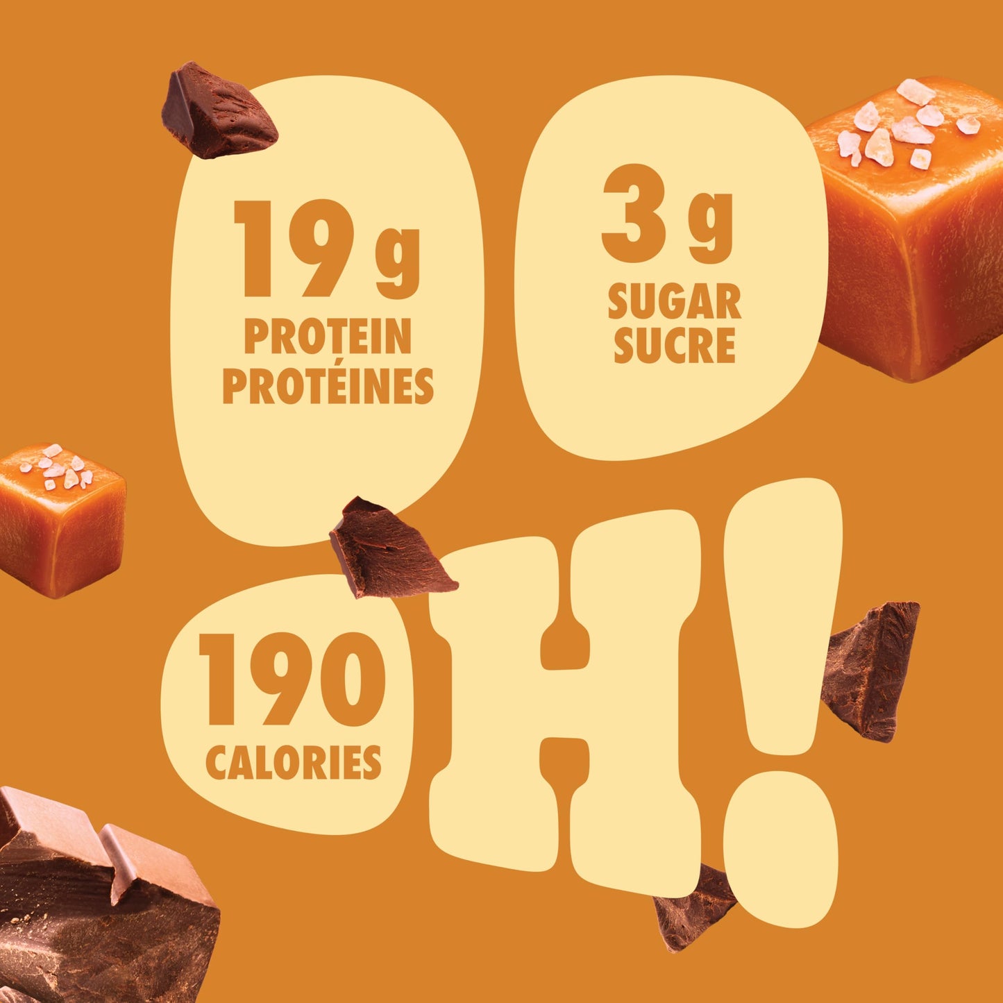 Pure Protein,Gluten Free, Snack Bars, Chocolate Salted Caramel, 50g/1.8oz., 6ct, {Imported from Canada}