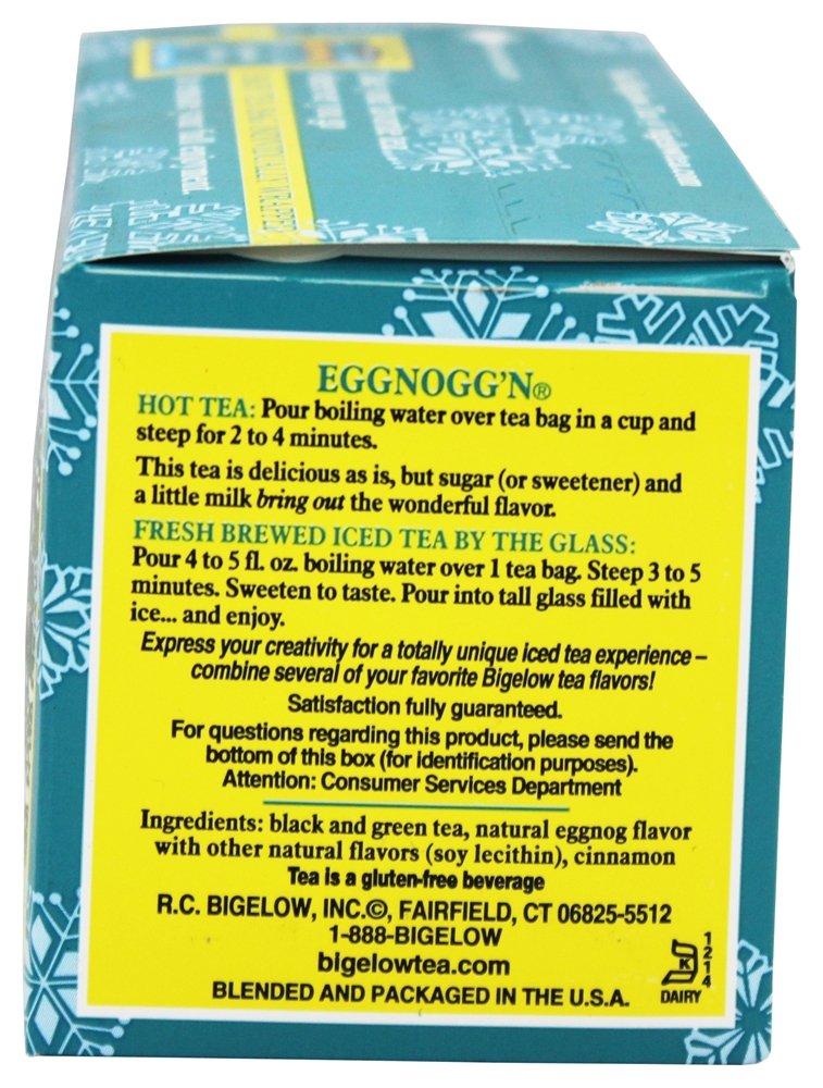 Bigelow Tea Eggnoggn 20bg