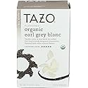 Tazo Tea Black, Organic Earl Grey Blanc, 20 Count