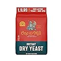 One in a Mill Instant Dry Yeast | 1.1 LB (Pack Of 1) [IMPROVED] Fast Acting Self Rising Yeast for Baking Bread, Cake, Pizza Dough Crust | Kosher |