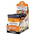 Eden Organic Tamari Almonds, Dry Roasted, Pocket Snacks, 1 oz