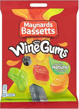 Maynards Bassetts Wine Gums £1 Sweets Bag 165g - PACK OF 3