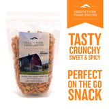 Oregon Farm Fresh Snacks Blazing Trail Sweet & Spicy Mix - Assortment of Tasty Nuts and Crunchy Crackers - Healthy and Satisfying Snack - Great
